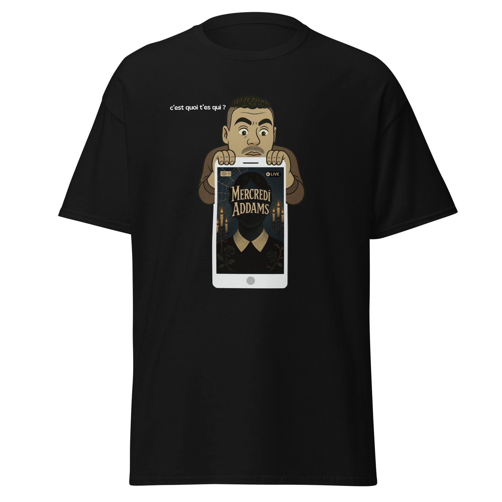 T-Shirt " Mercredi Addams "