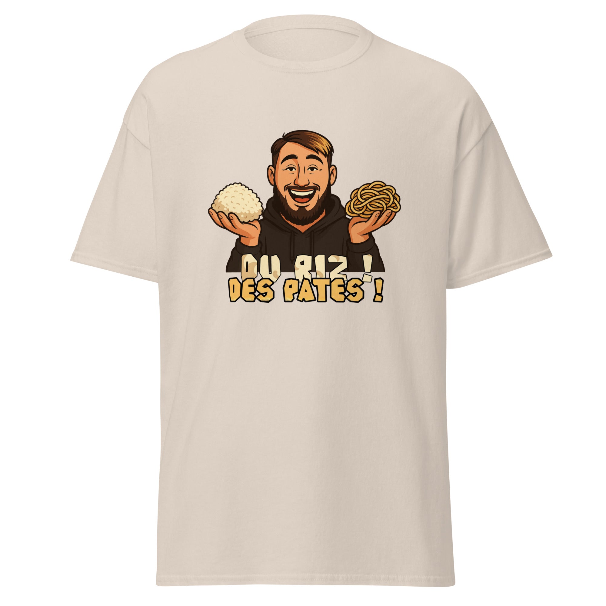 T-shirt " Du riz, des pâtes "