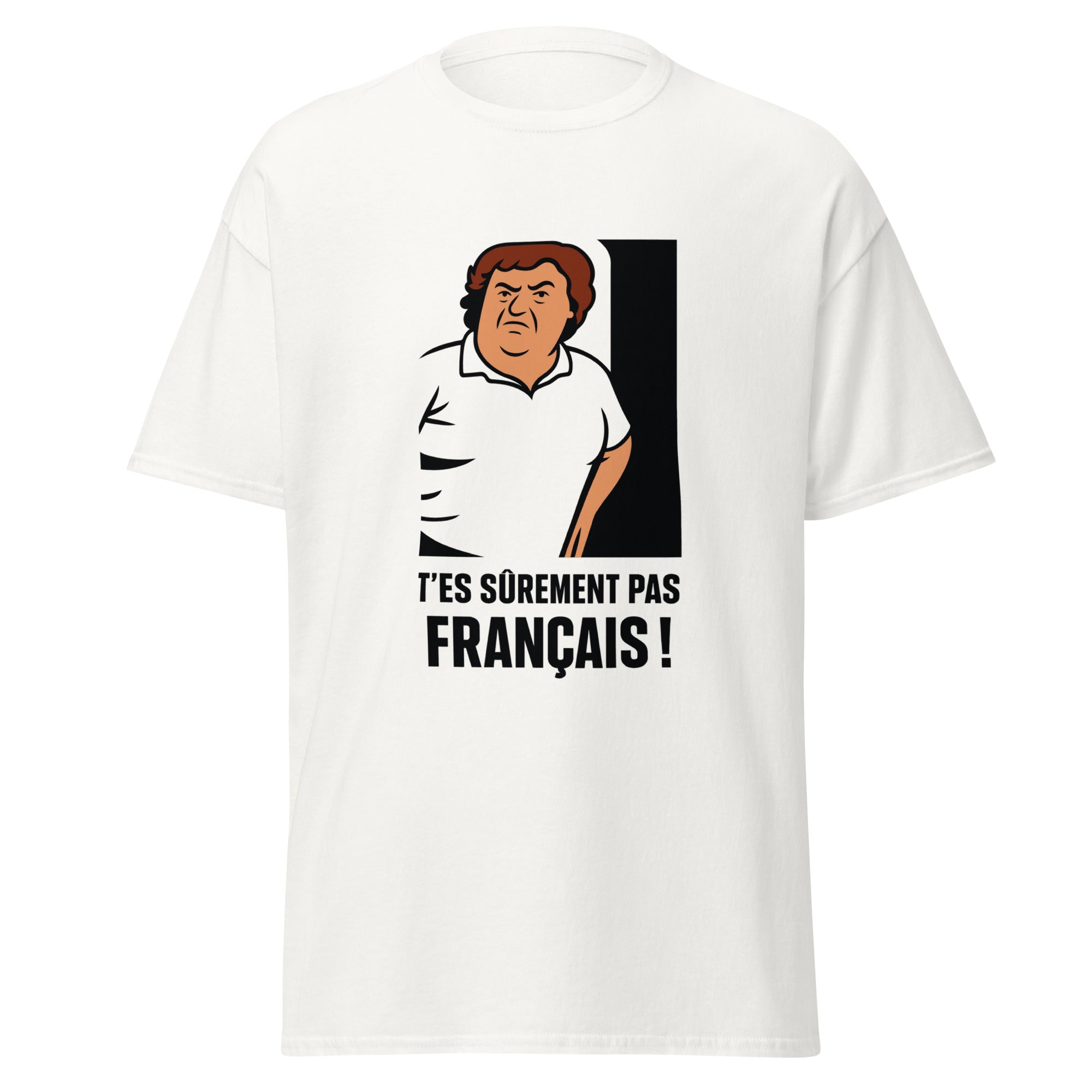 T-Shirt "Sûrement pas français"