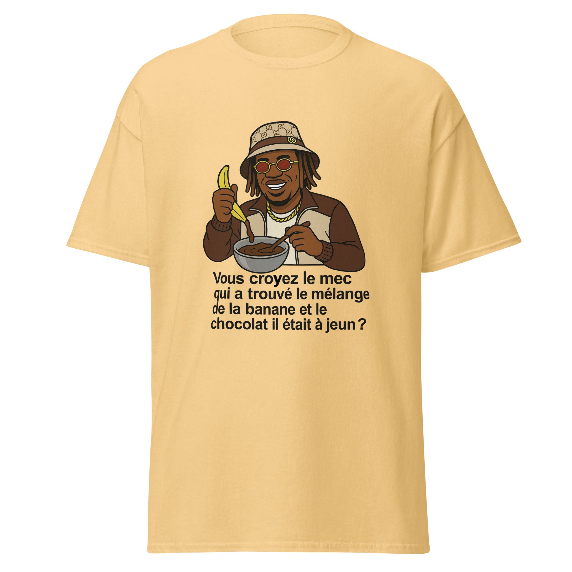 T-Shirt "Banane feat Chocolat"